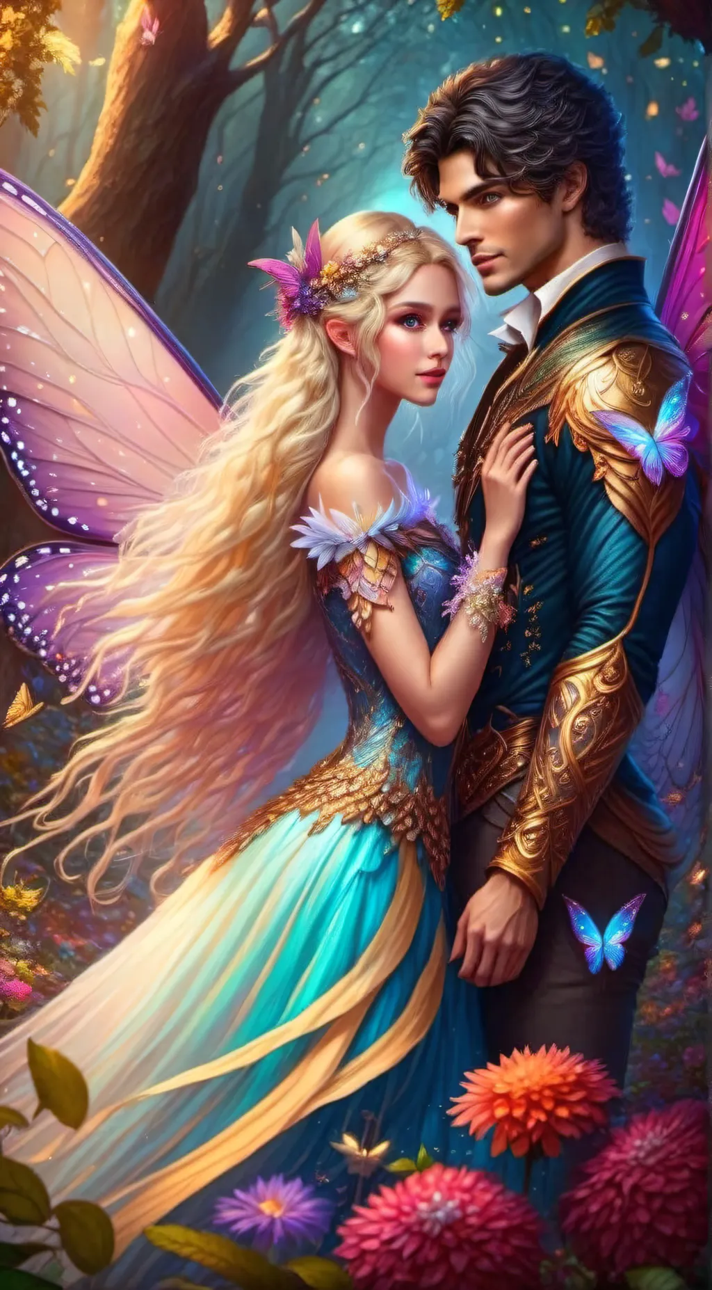 ai character: Prince Rowan  background