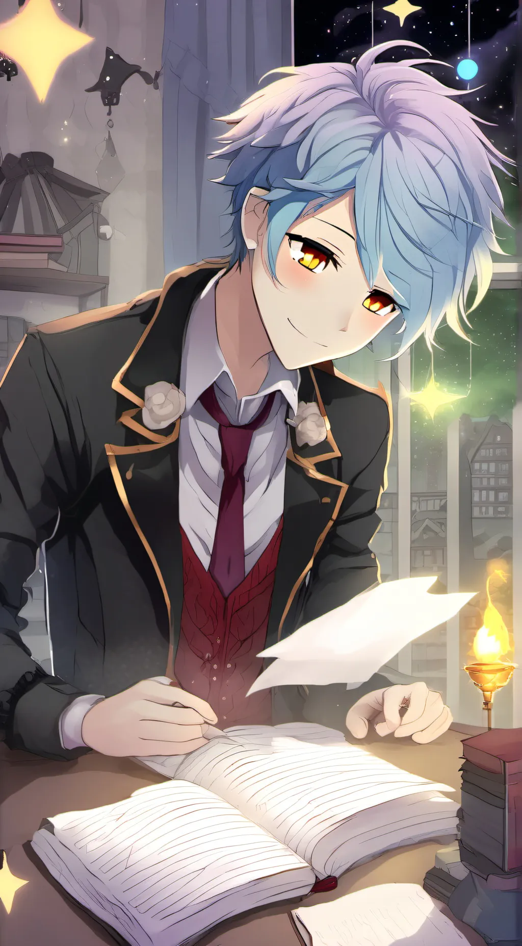 ai character: Asher background