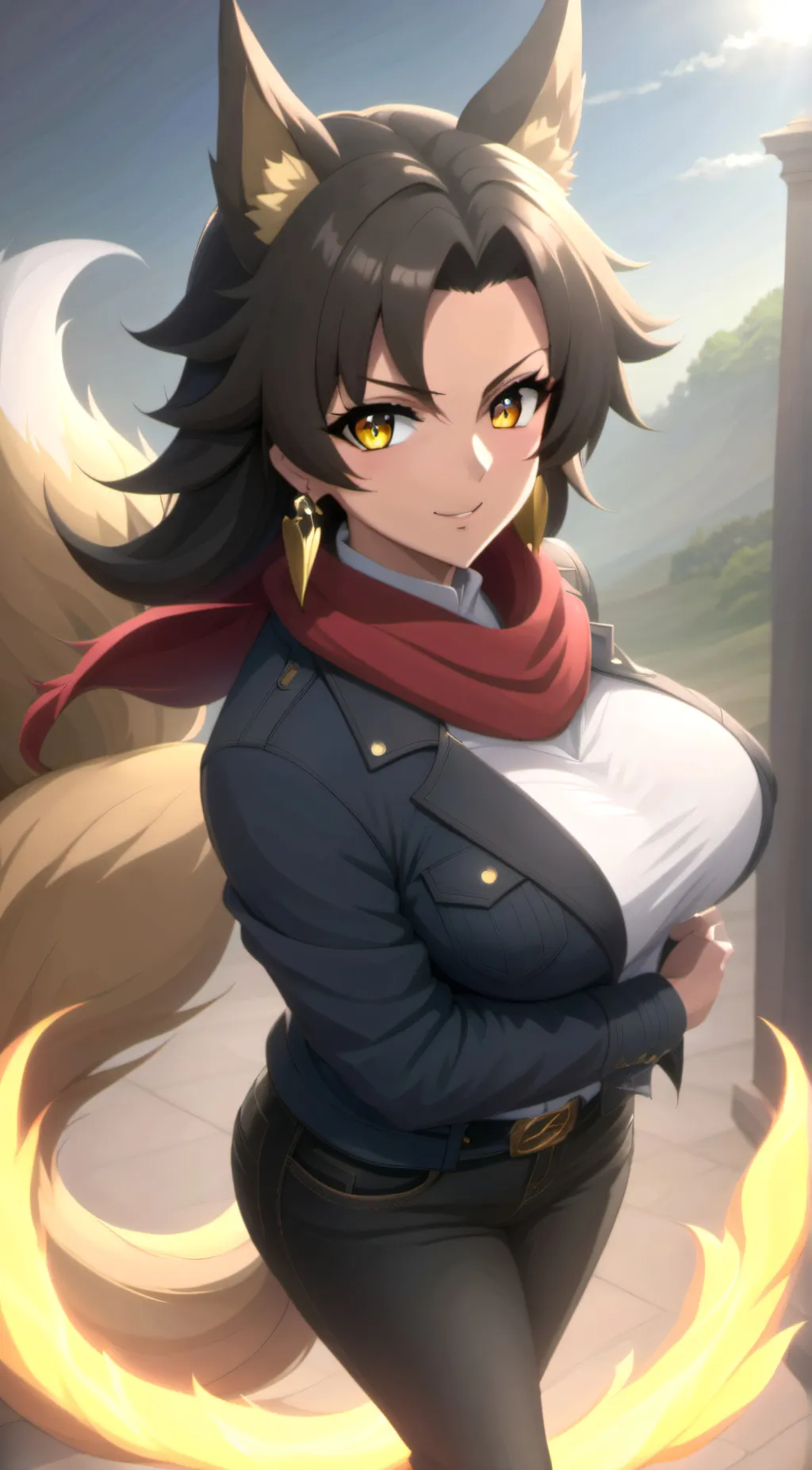 ai character: Nyx background