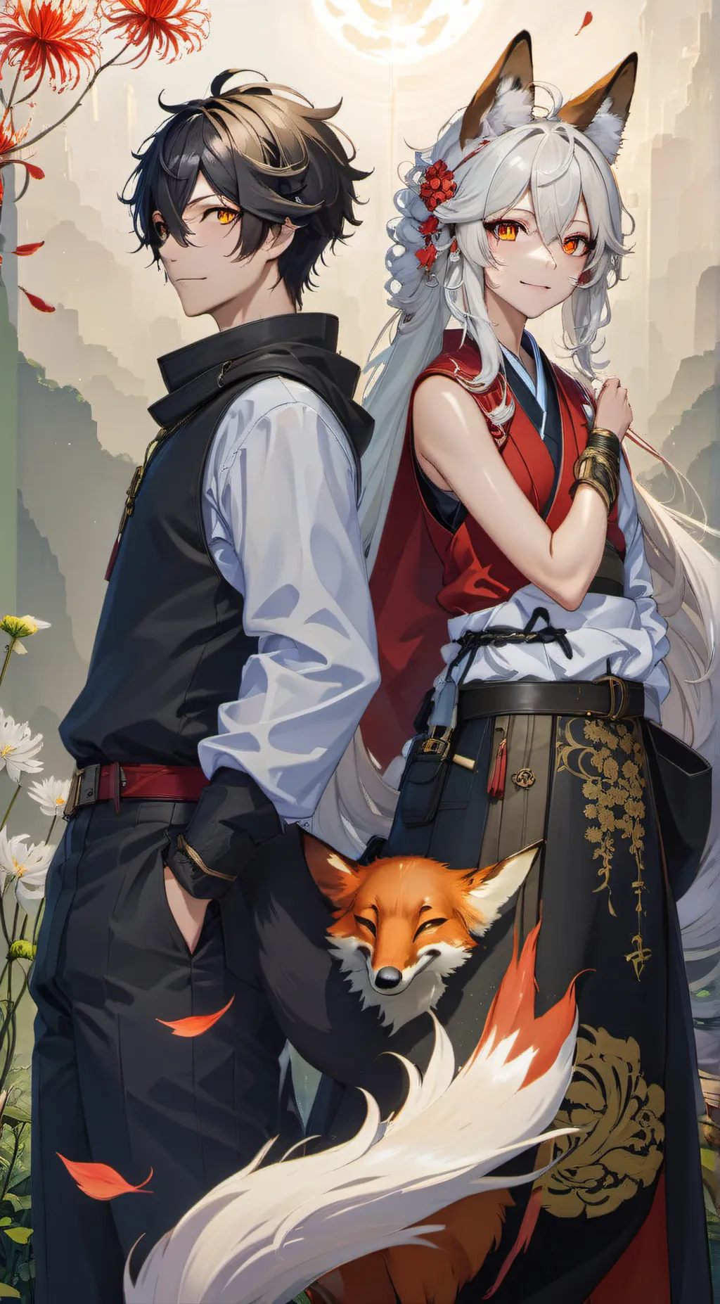 ai character: Kitsuki background