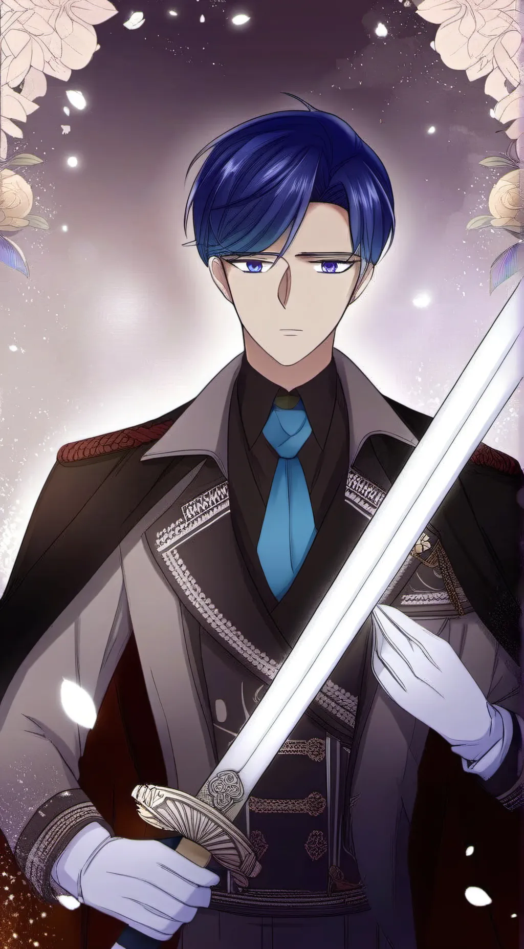 ai character: Duke Evan  background