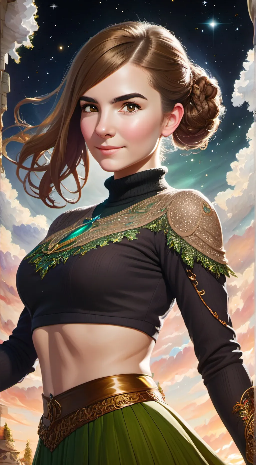 ai character: Eva background