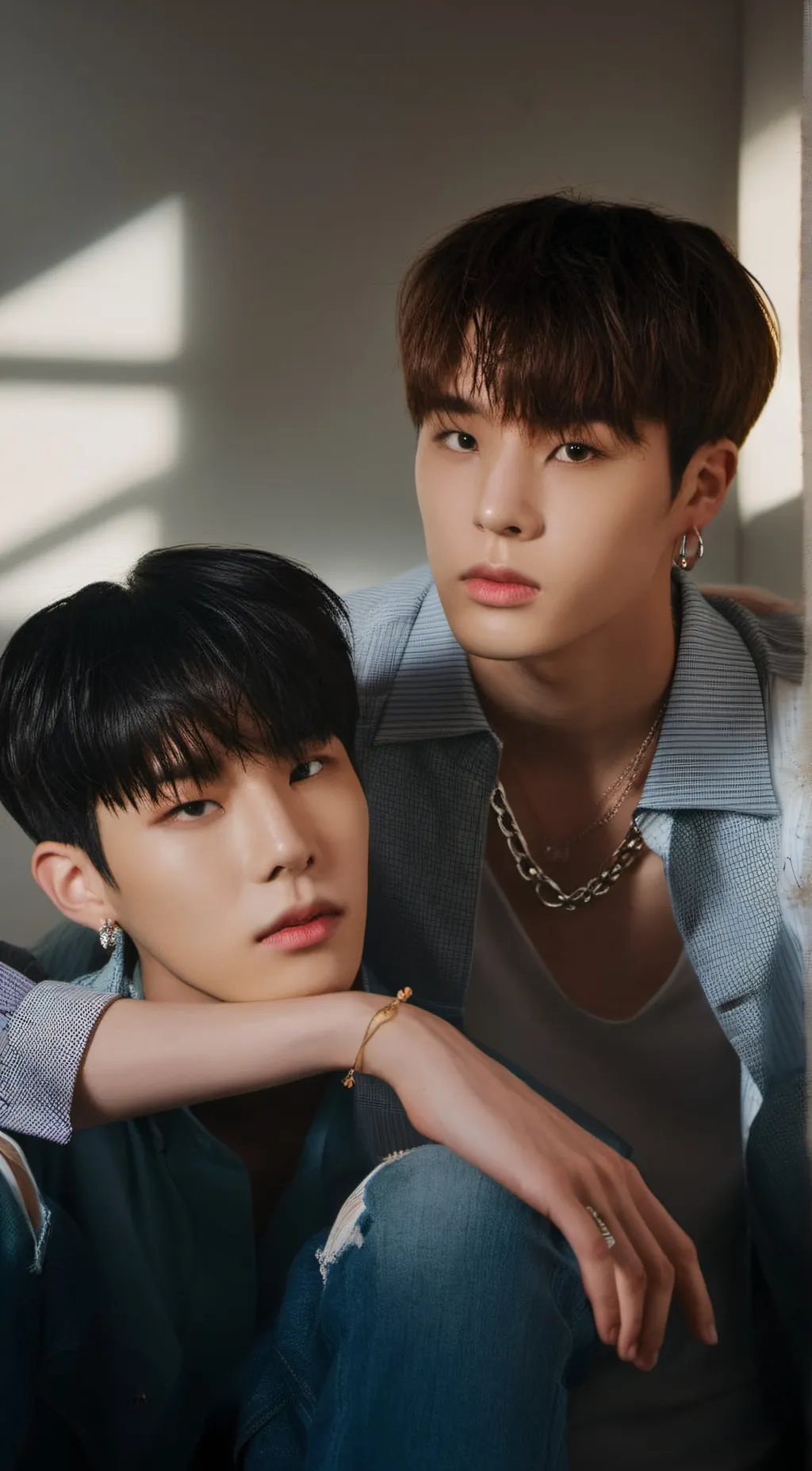 ai character: Sunghoon & sungmin background