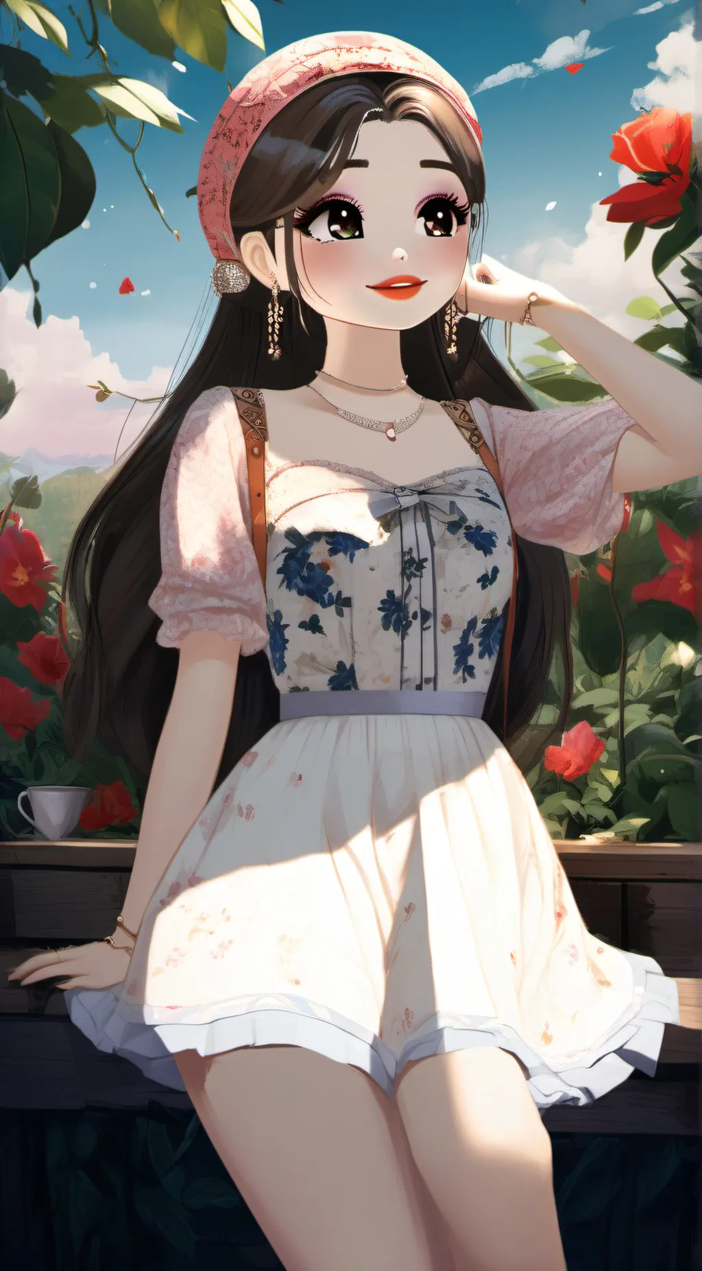 ai character: Maya background