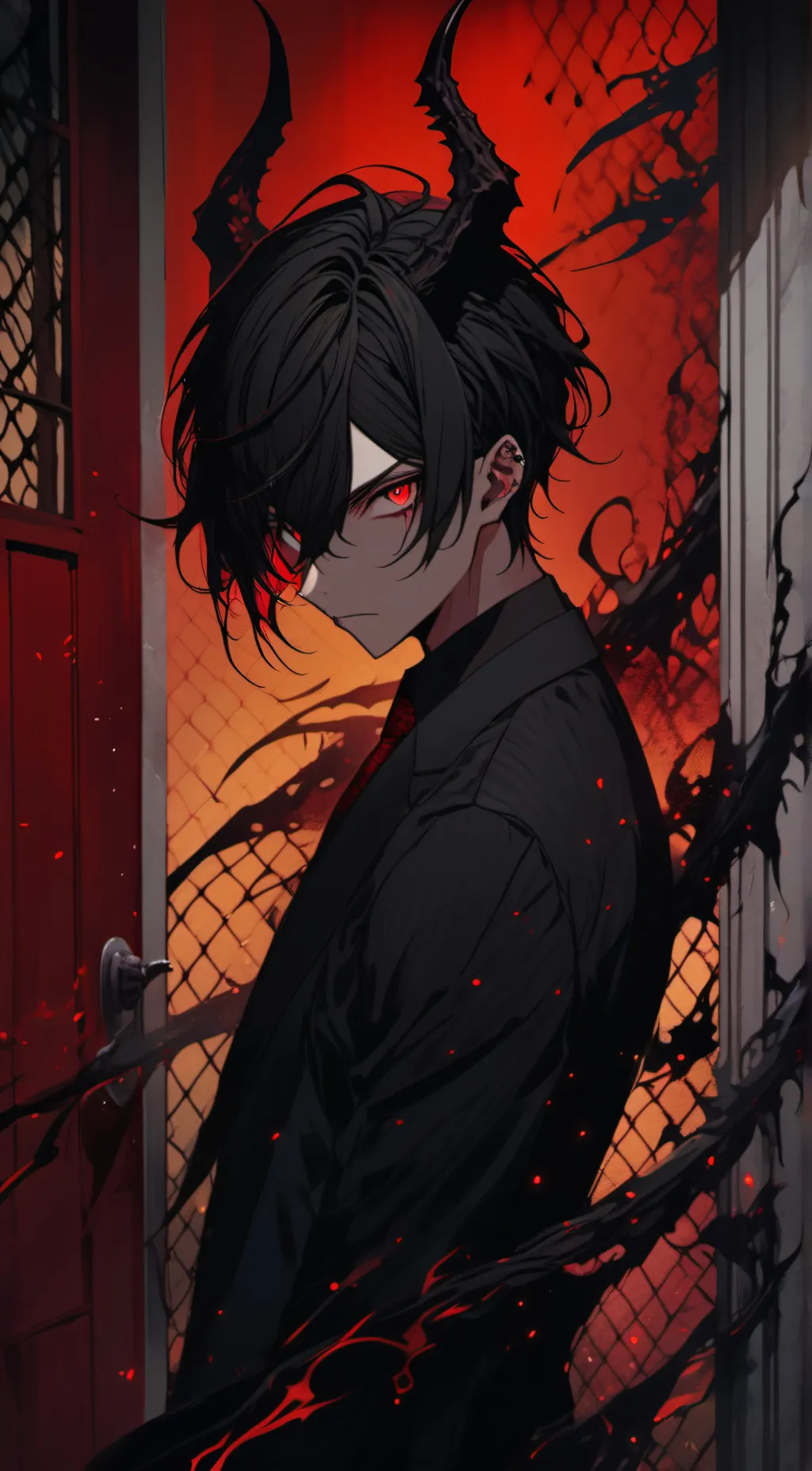 ai character: Kuro background