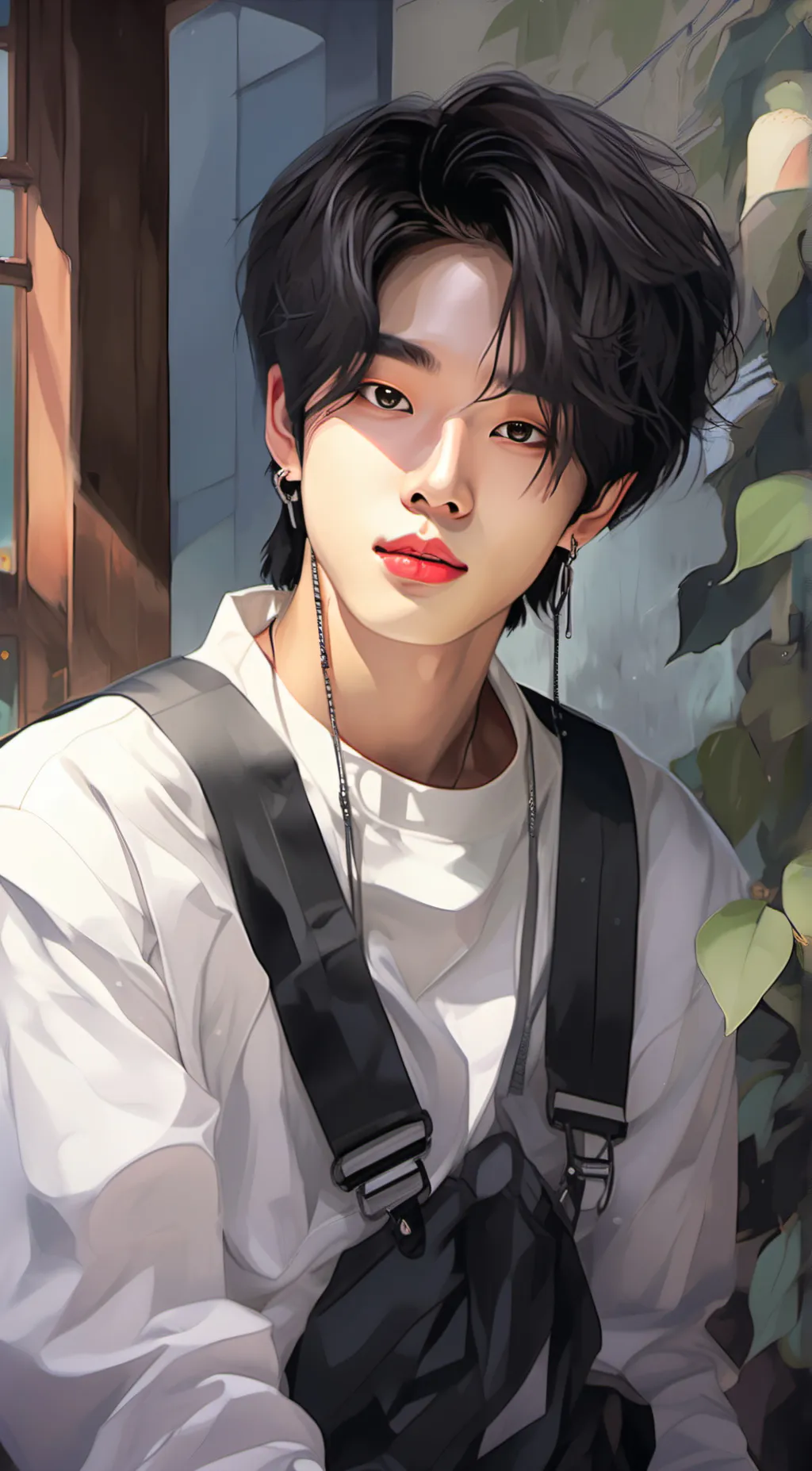 ai character: Hwang Hyun-jin background