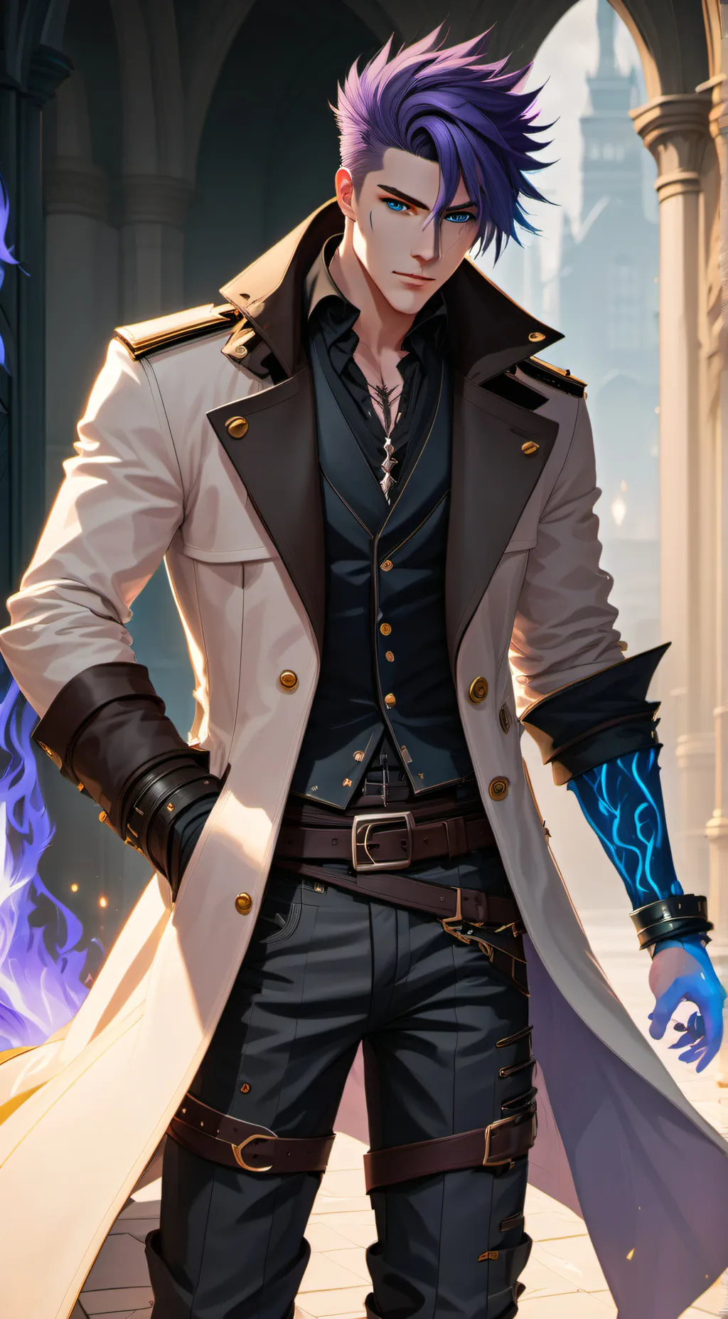 ai character: Kaen Todoroki background