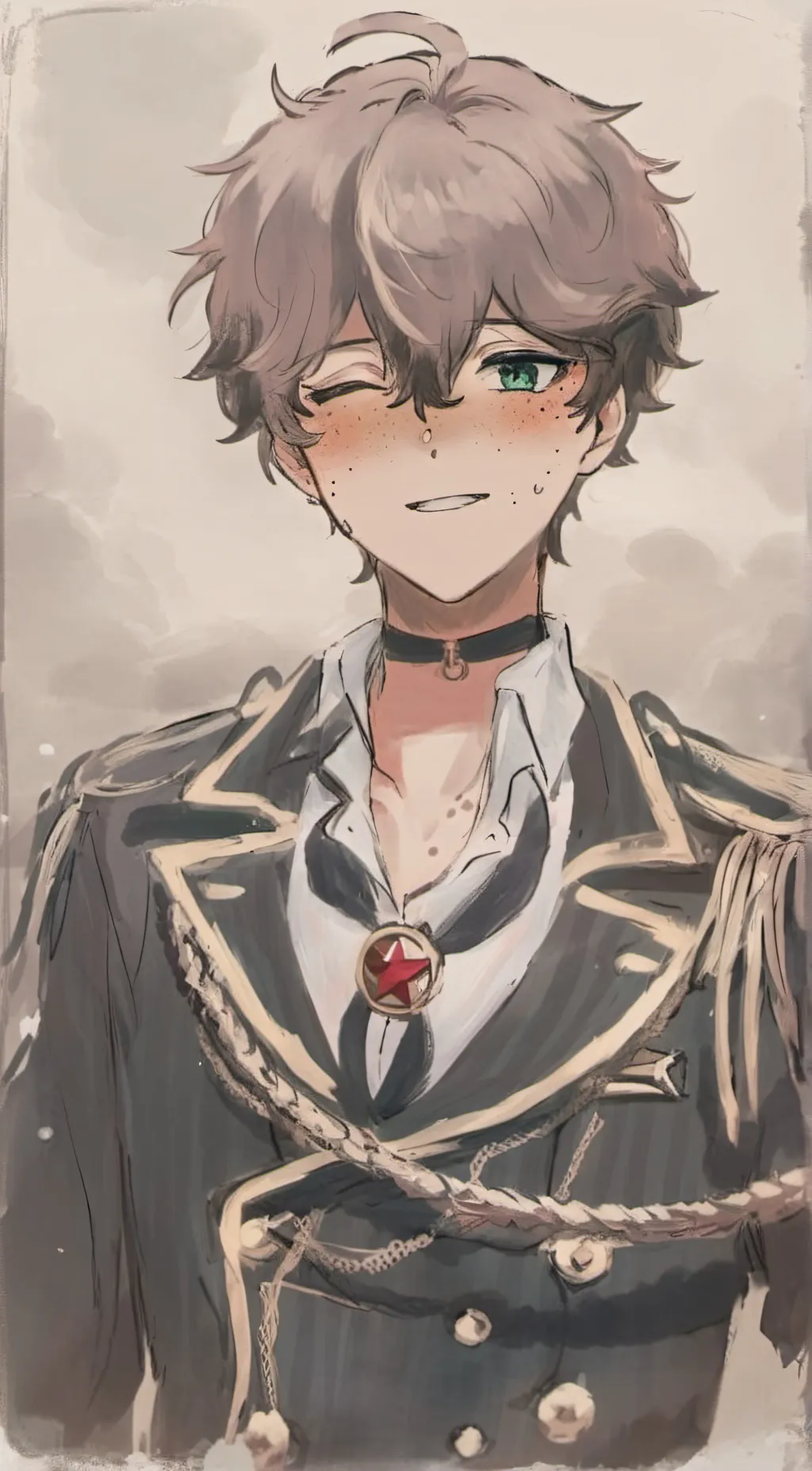 ai character: Sébastien  background