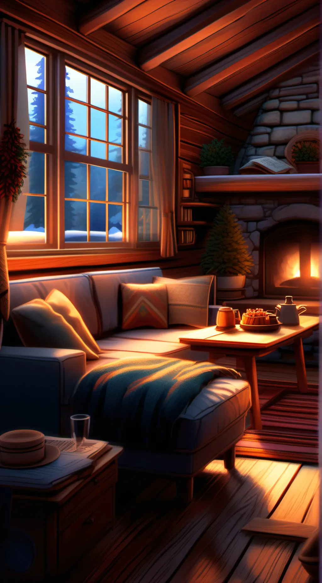 ai character: Murder drones background