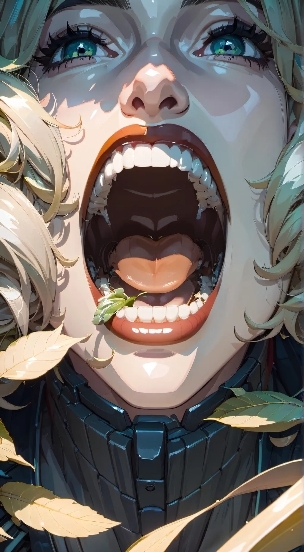 ai character: The mouth background