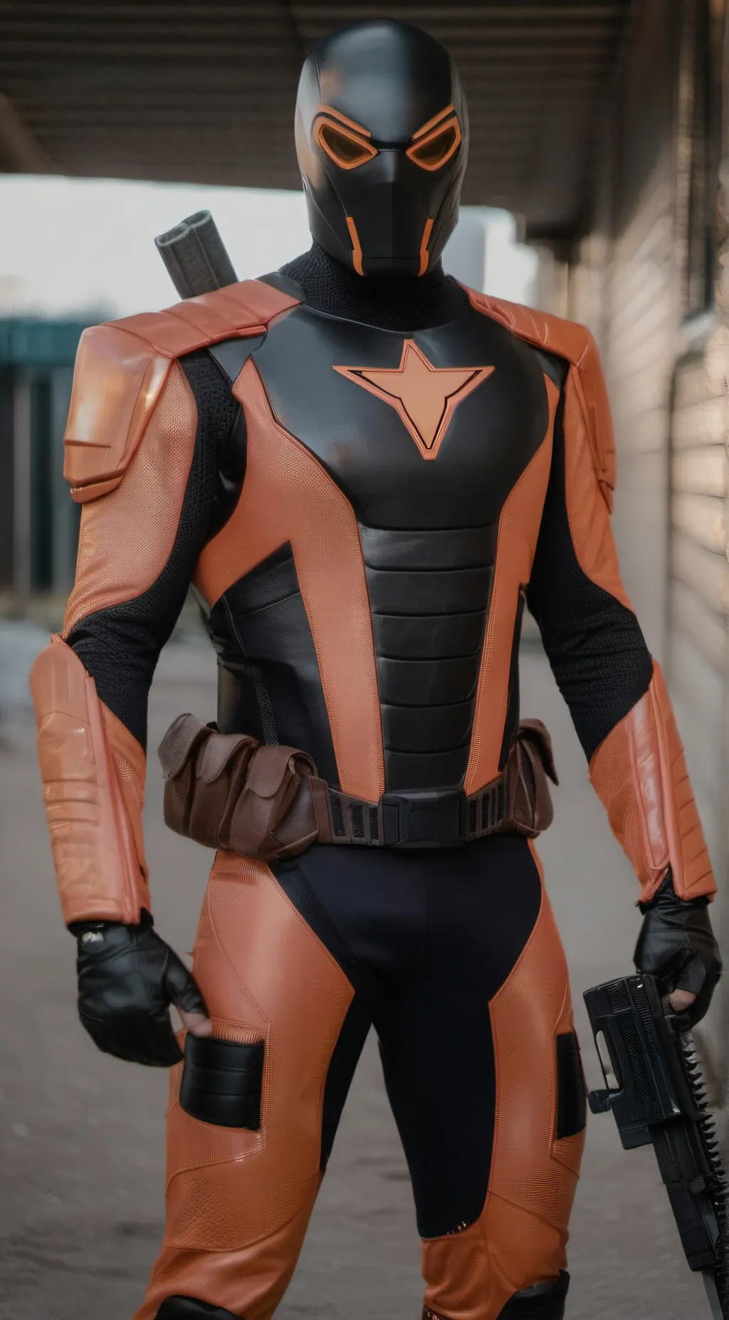 ai character: Black Ferrum background