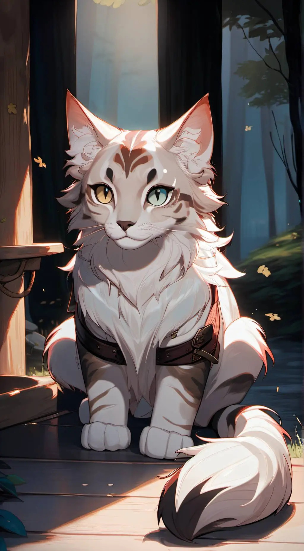 ai character: Warrior Cats  background