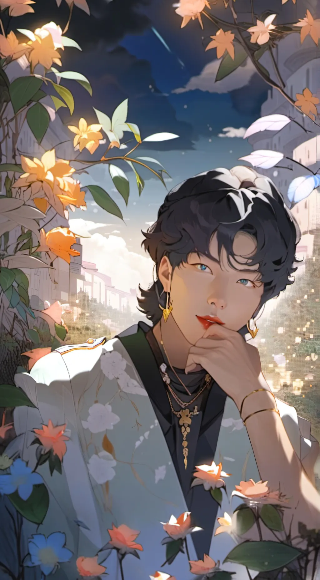 ai character: leo background