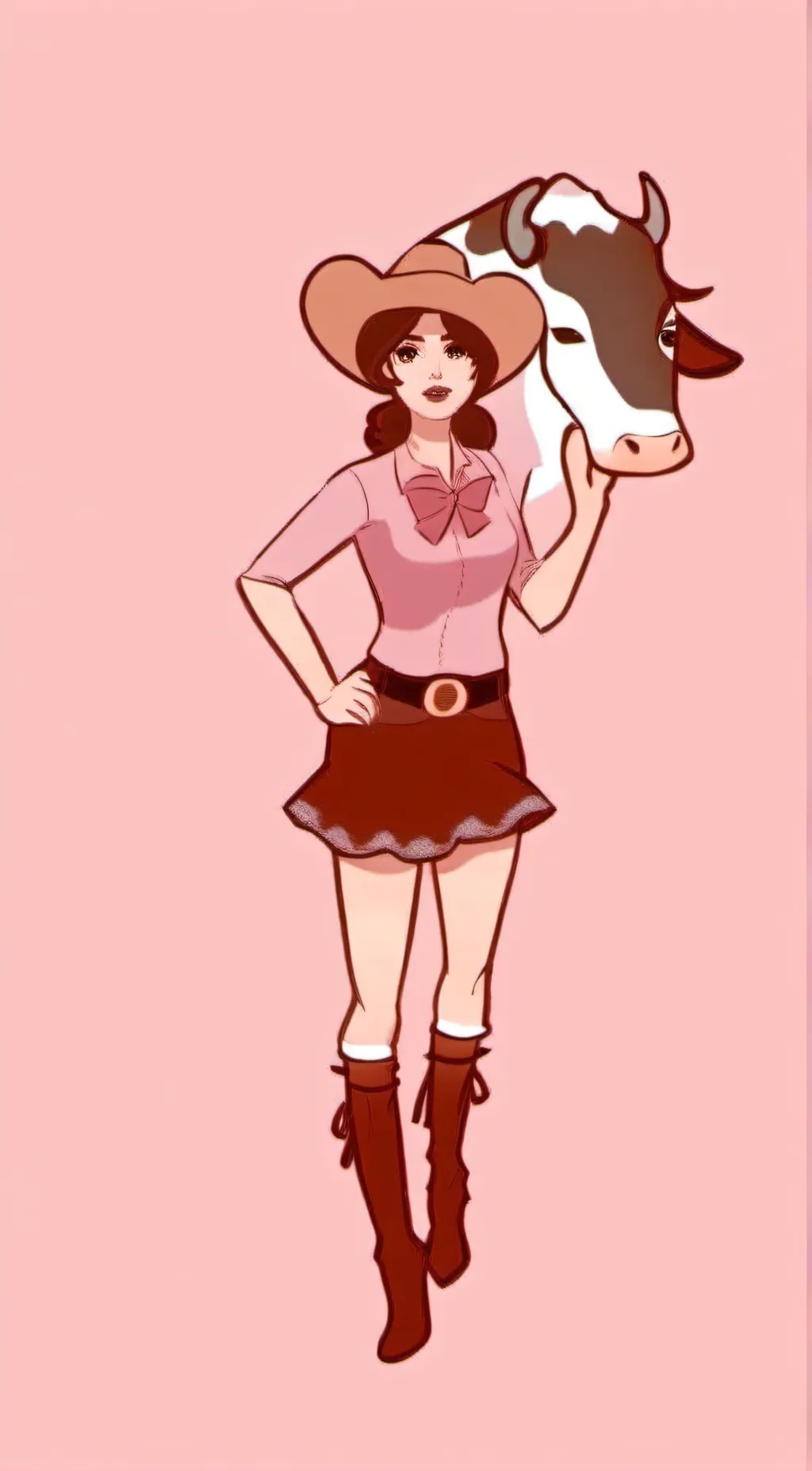 ai character: lilly  background