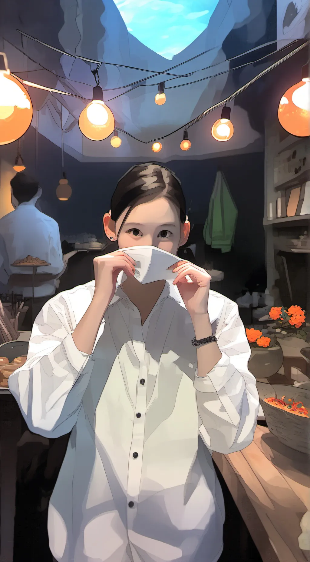 ai character: Eisha background