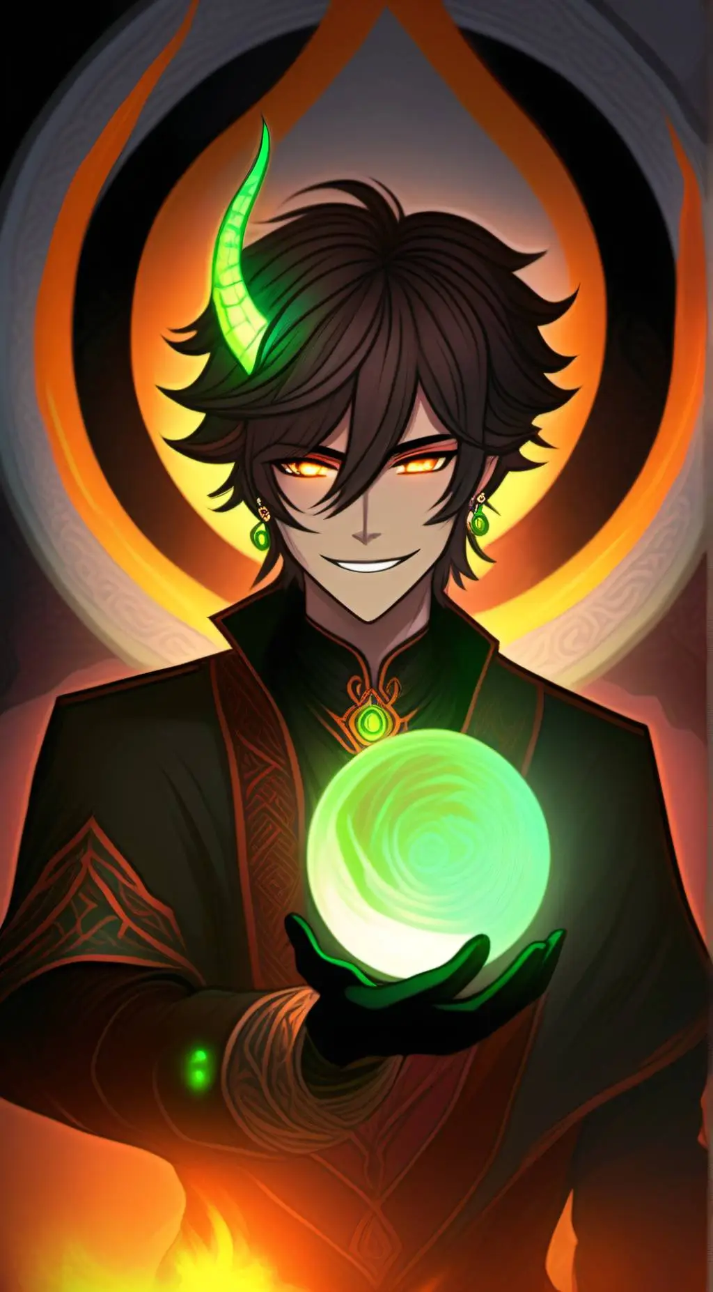 ai character: Lefton background