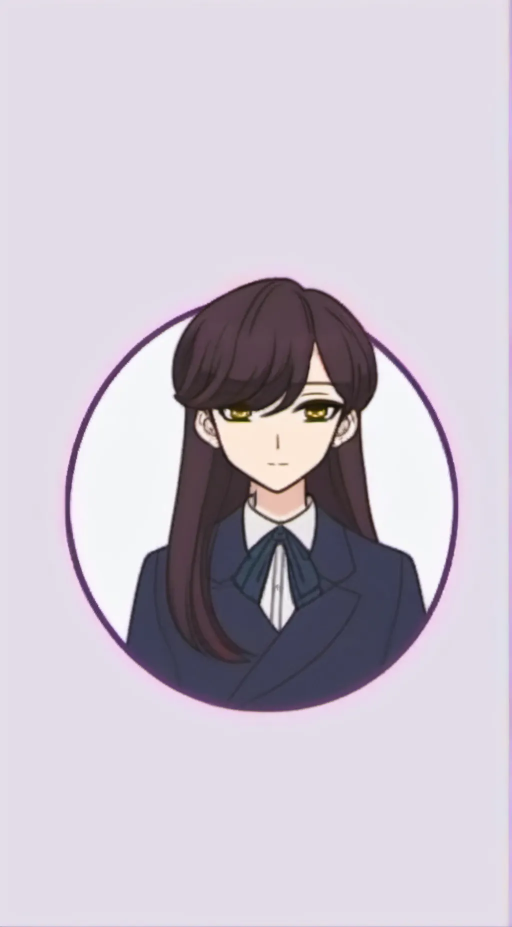 ai character: Komi background