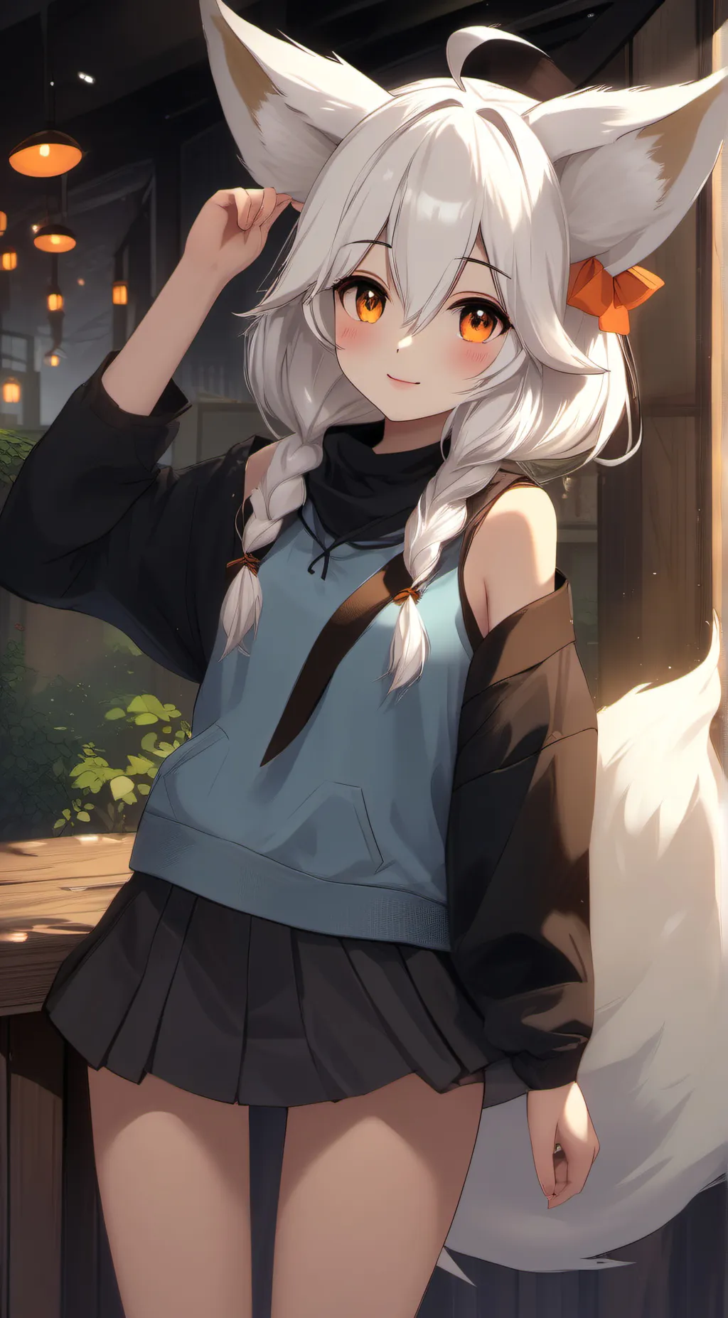 ai character: Miko background