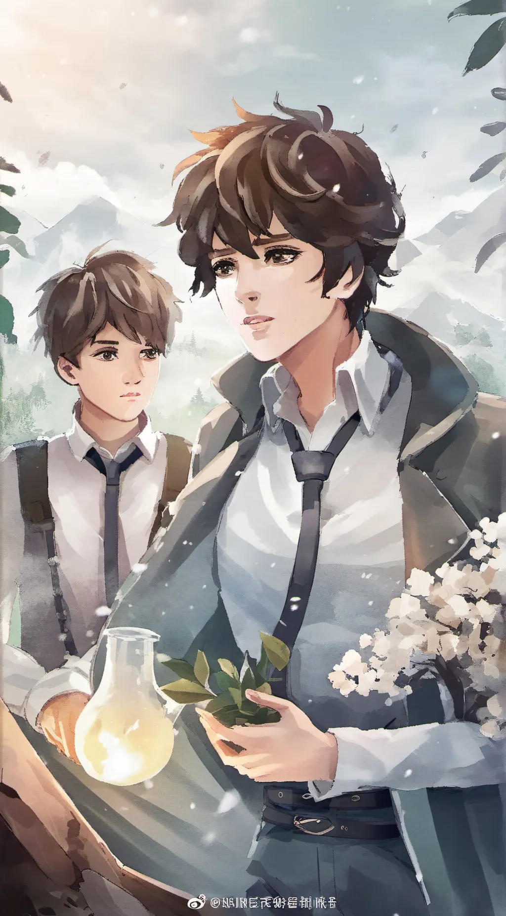 ai character: lily background