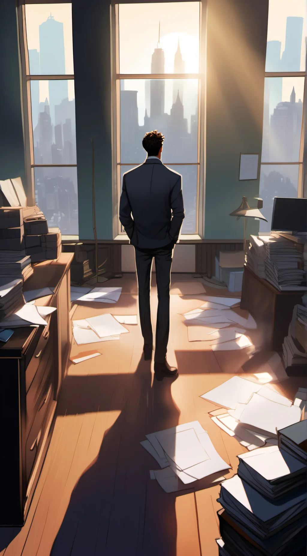 ai character: ted background