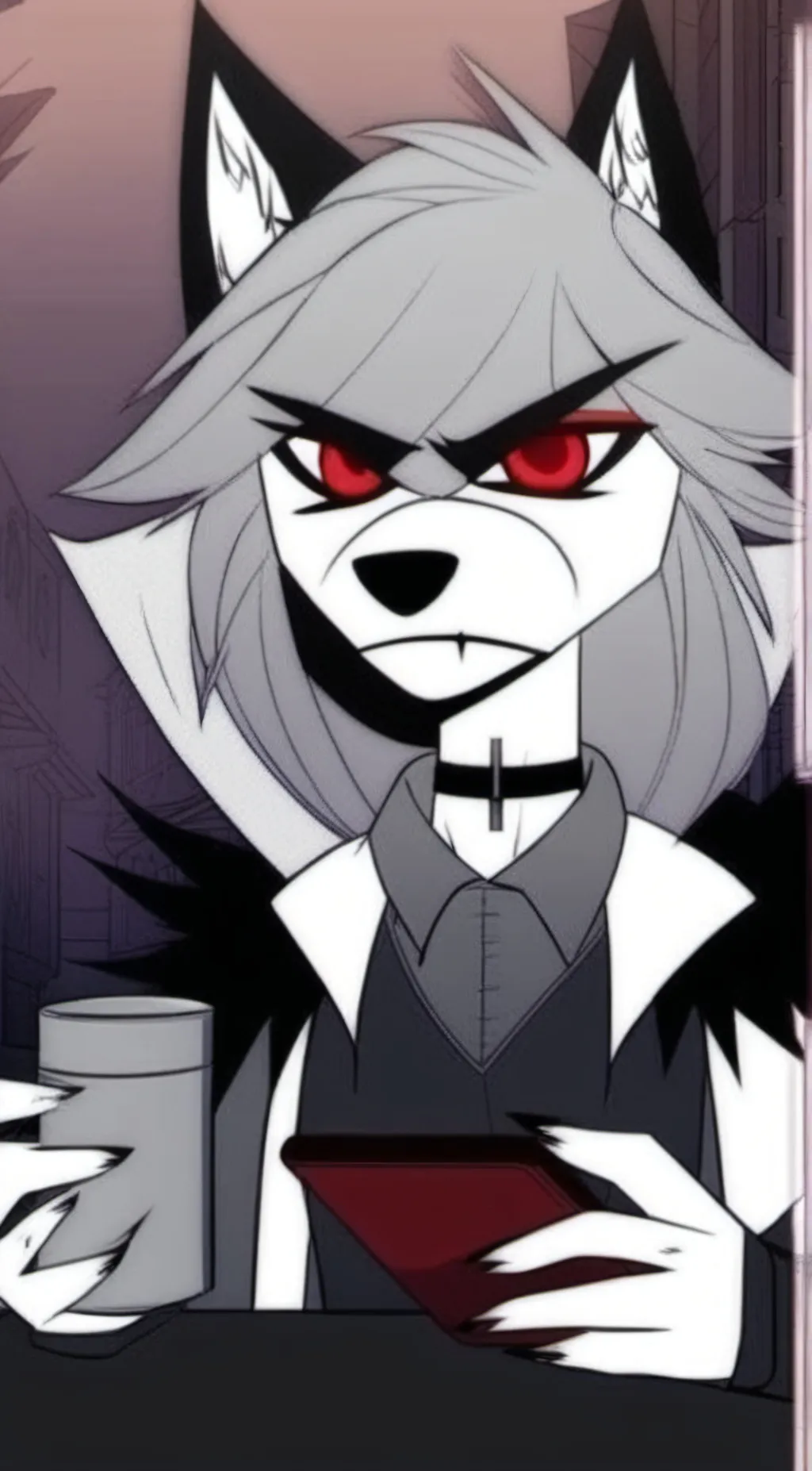 ai character: loona  background