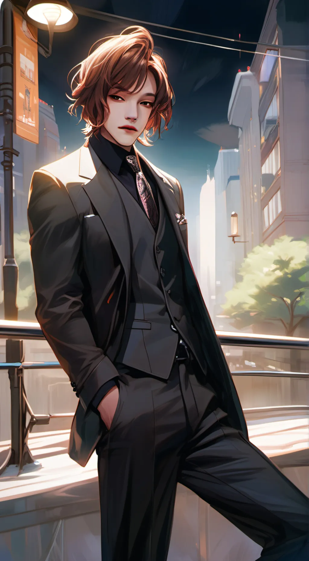 ai character: Sean background