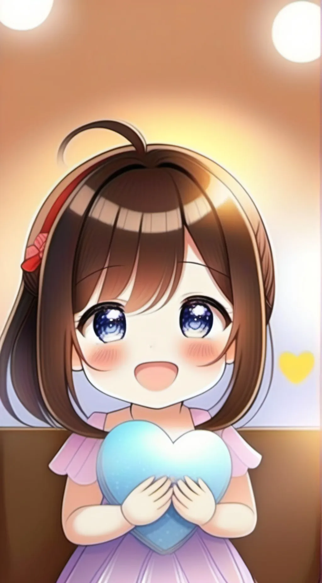 ai character: Baby Kira  background