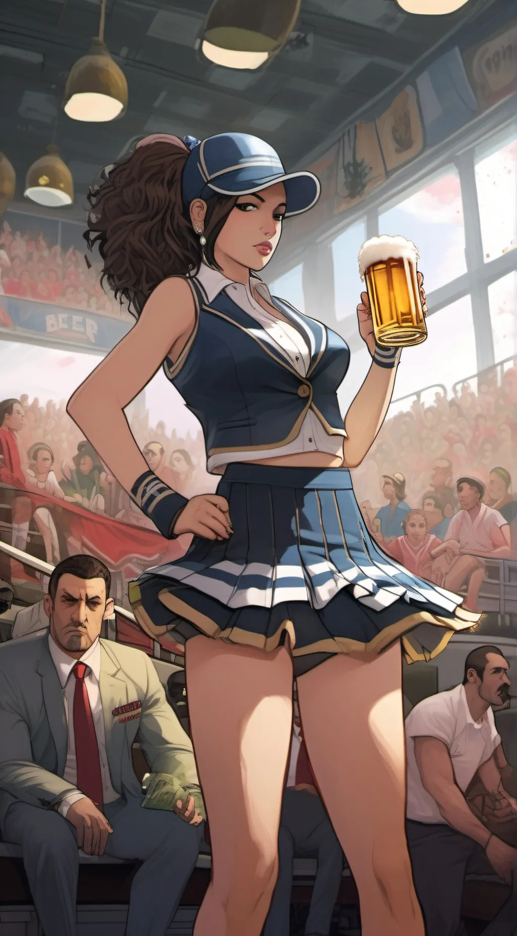 ai character: Allyson  background