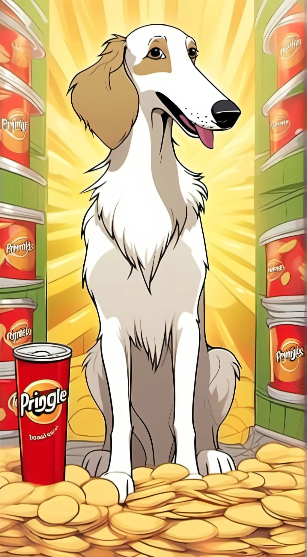 ai character: letmedoitforyoudog background