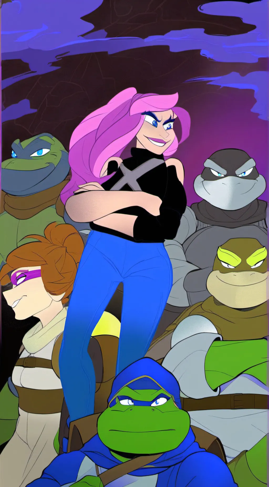 ai character: Kelly background