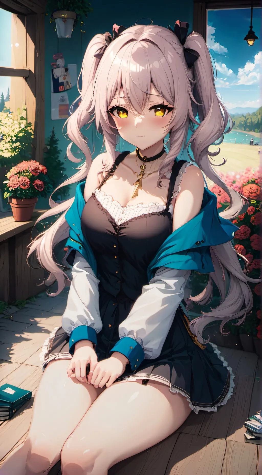 ai character: elly background