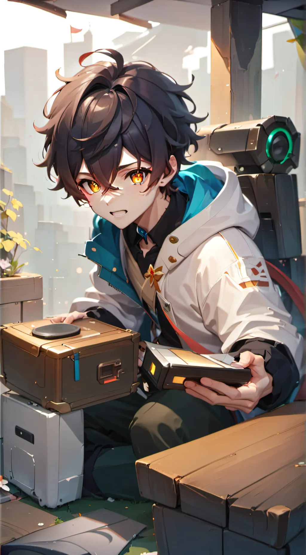 ai character: Rahlolz background