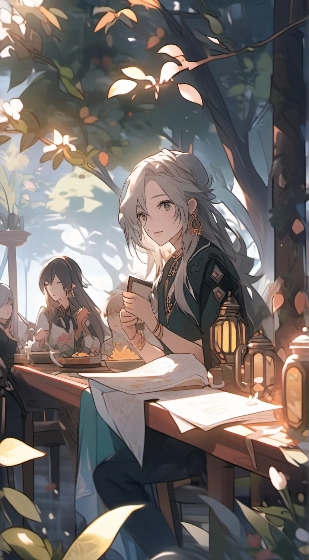 ai character: lia background