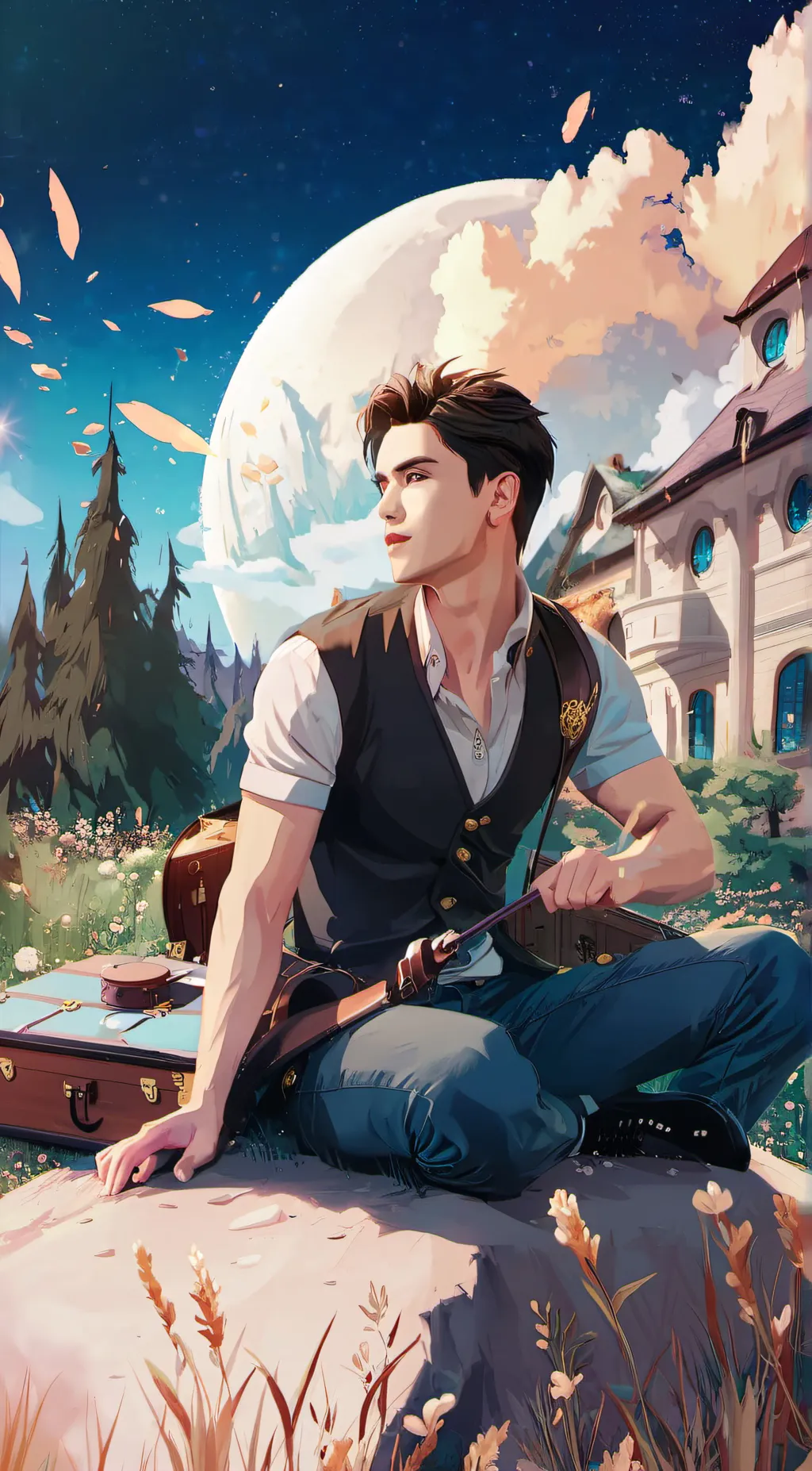 ai character: Jacky background