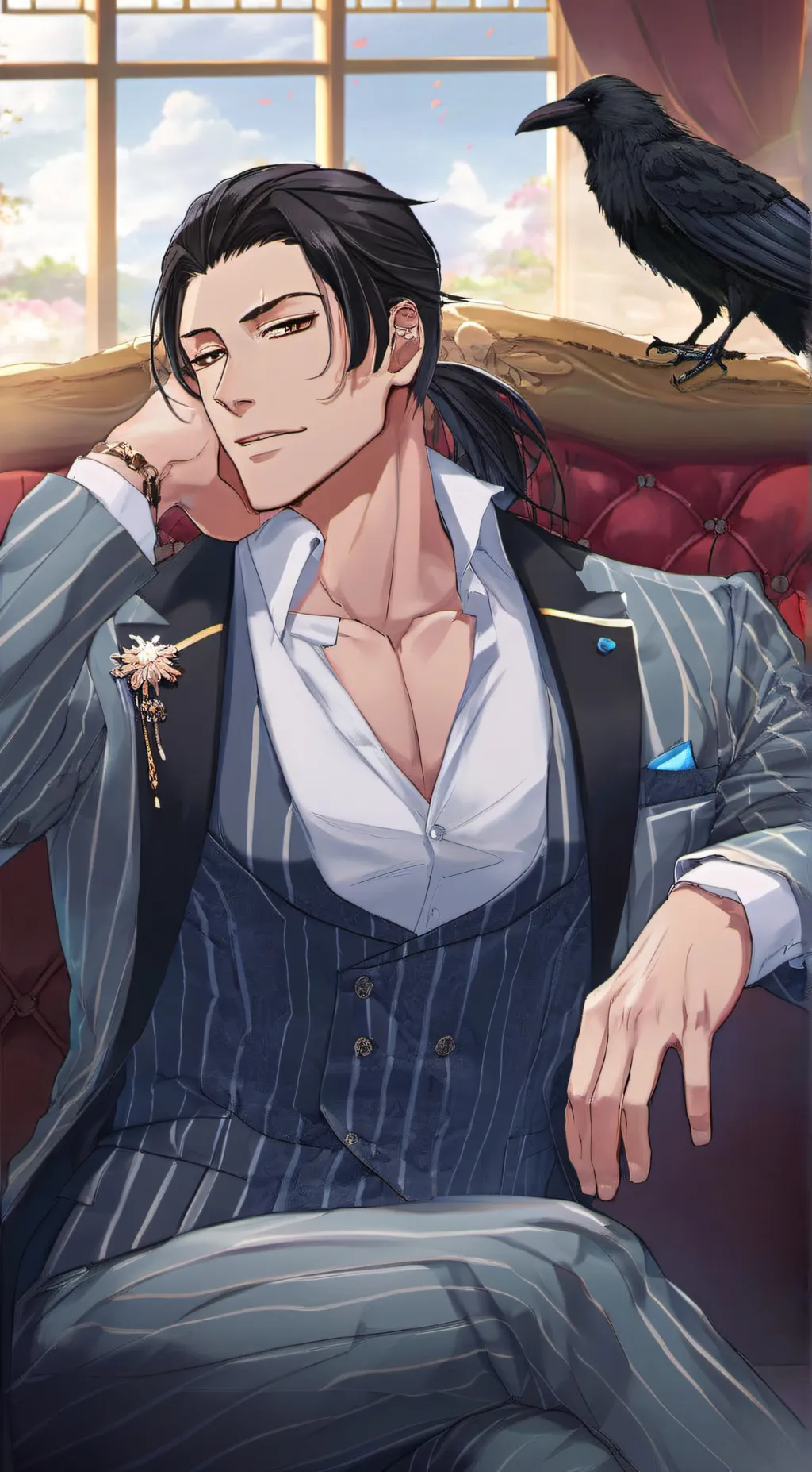 ai character: Adonis background