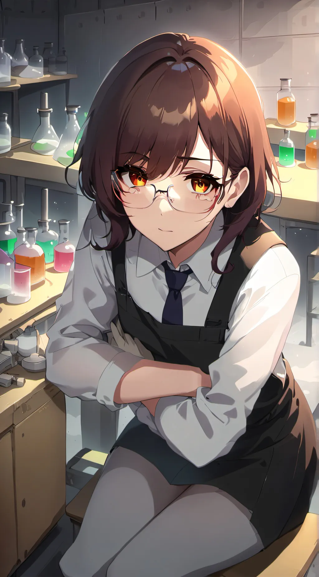 ai character: SCP 096 background