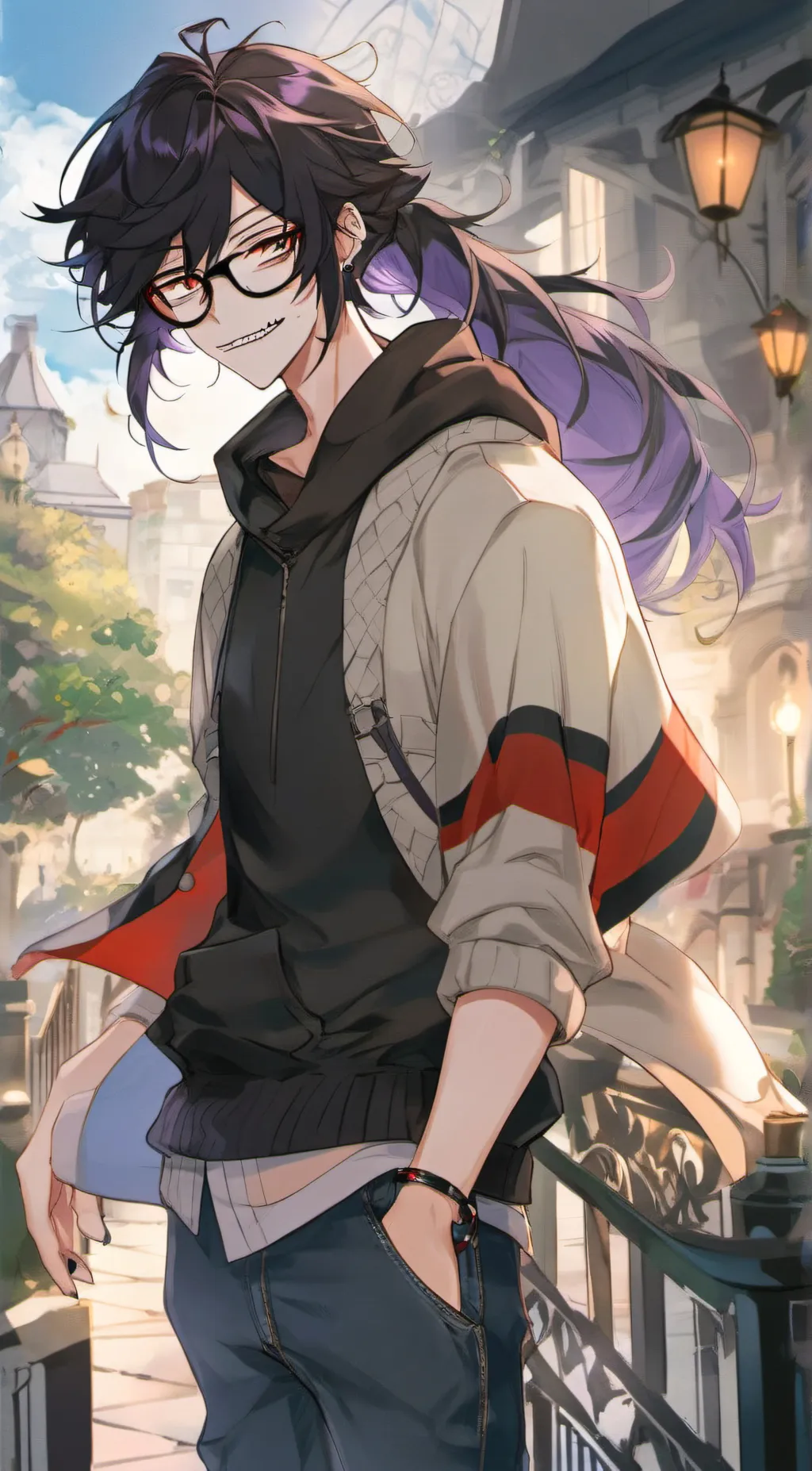 ai character: Zari😋 background