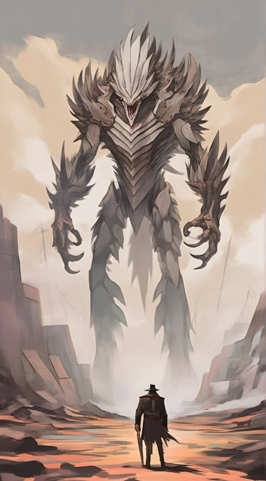 ai character: SIM background