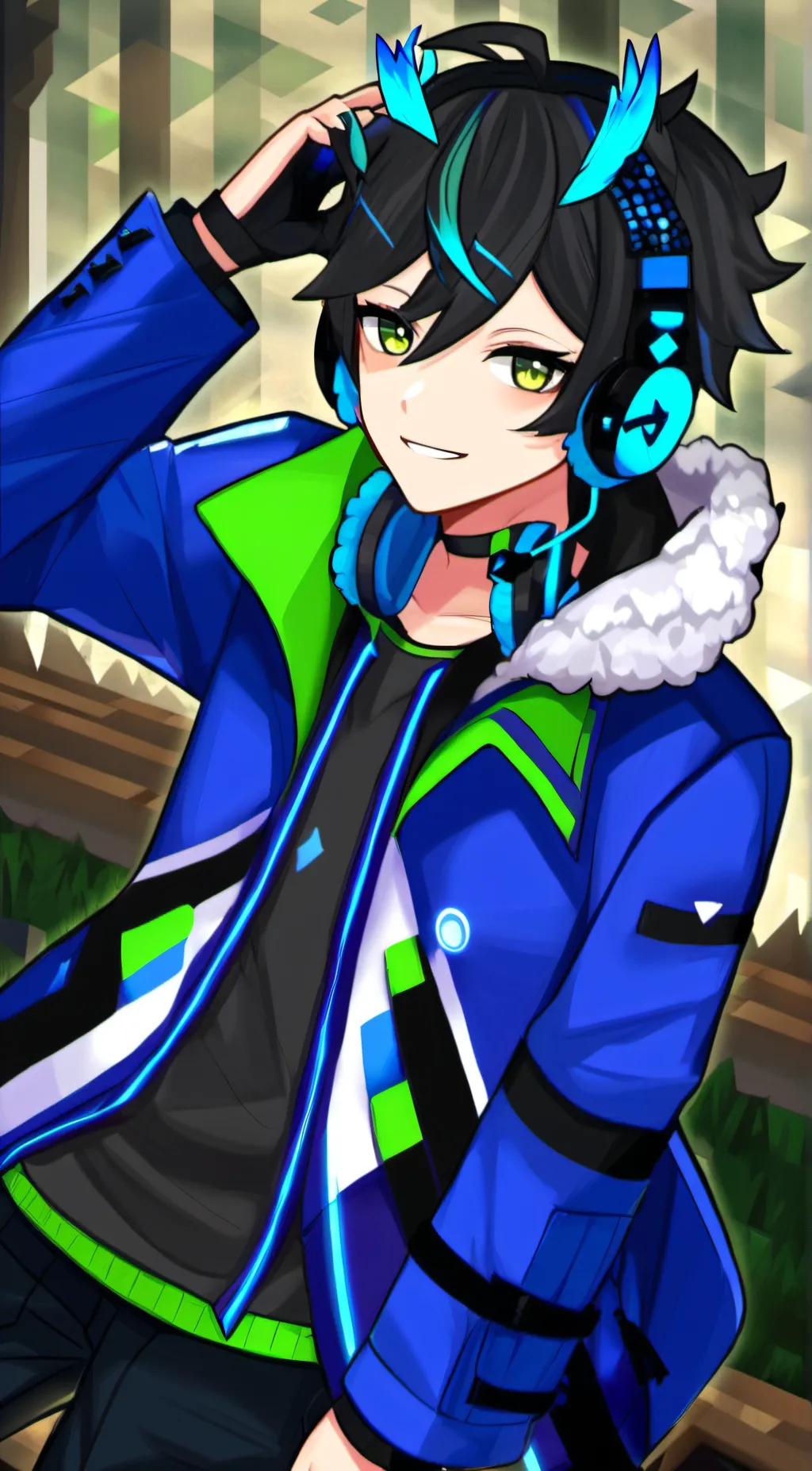 ai character: eystreem background