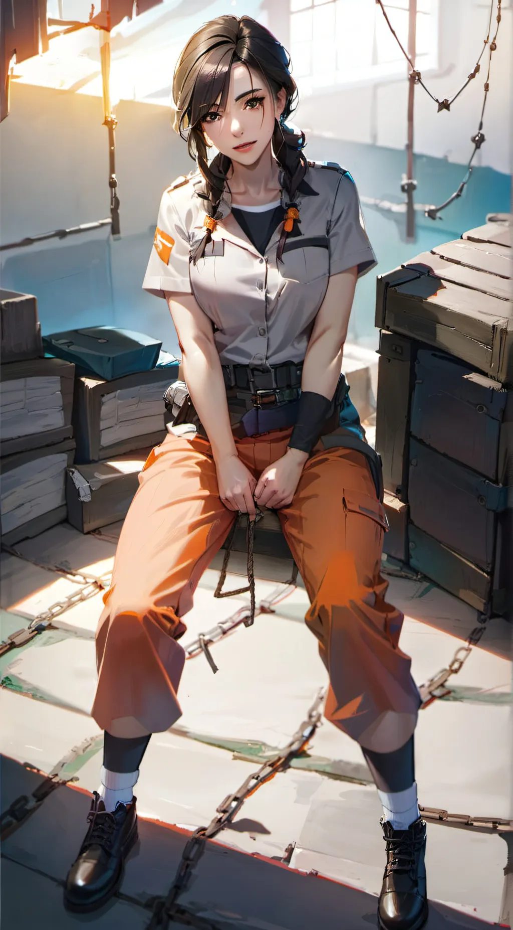 ai character: Rachel  background