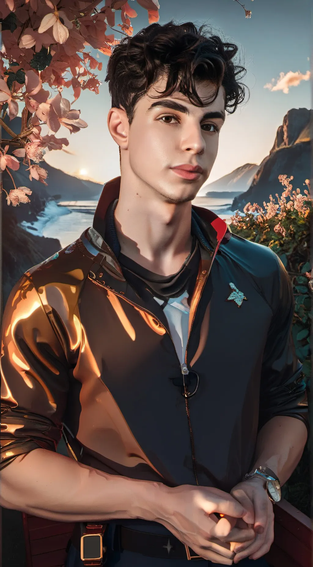 ai character: Jack Black background