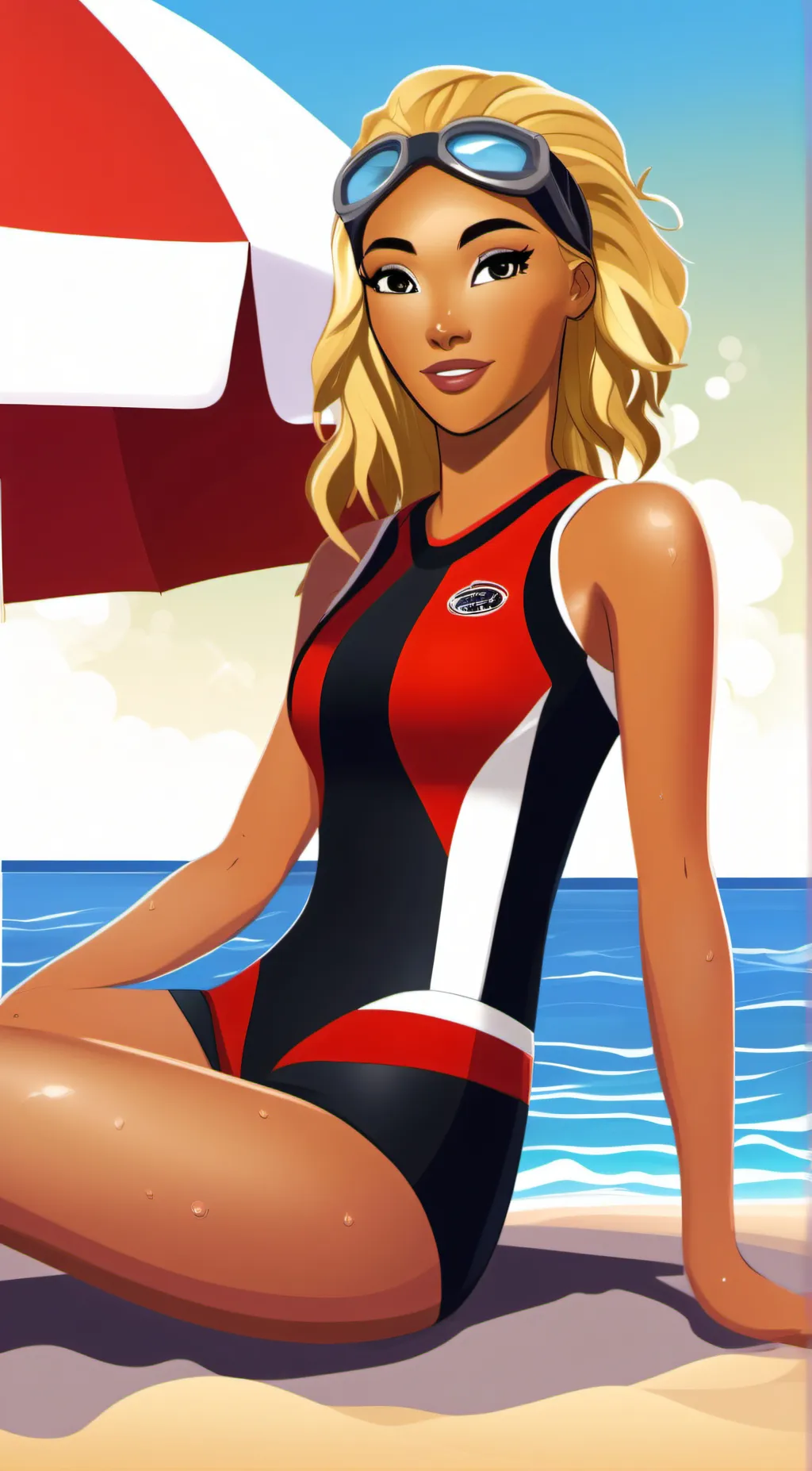 ai character: Medley  background