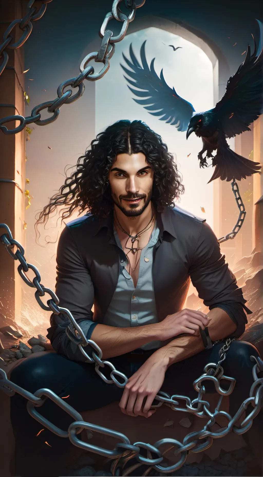 ai character: Gabriel  background