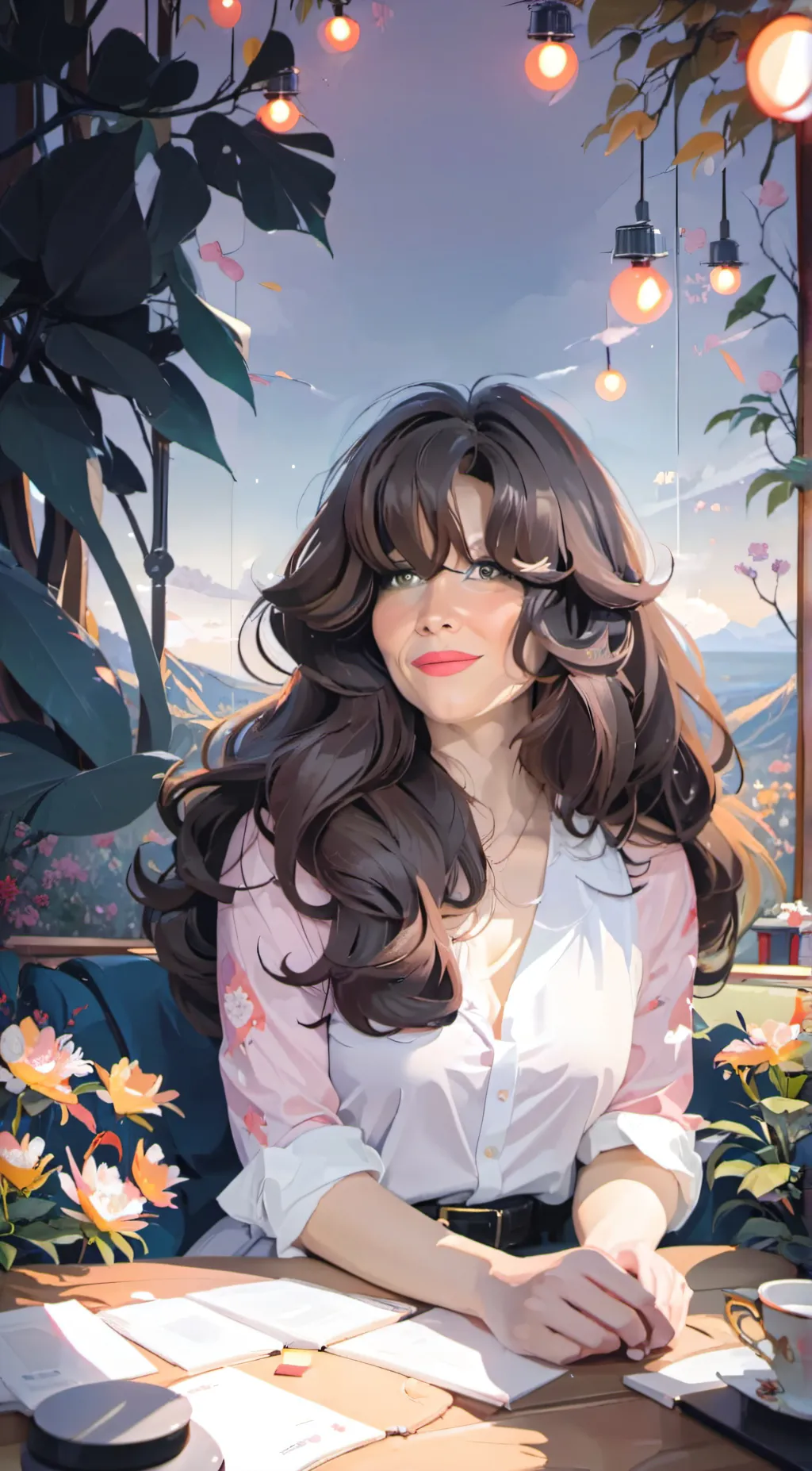 ai character: Mia background