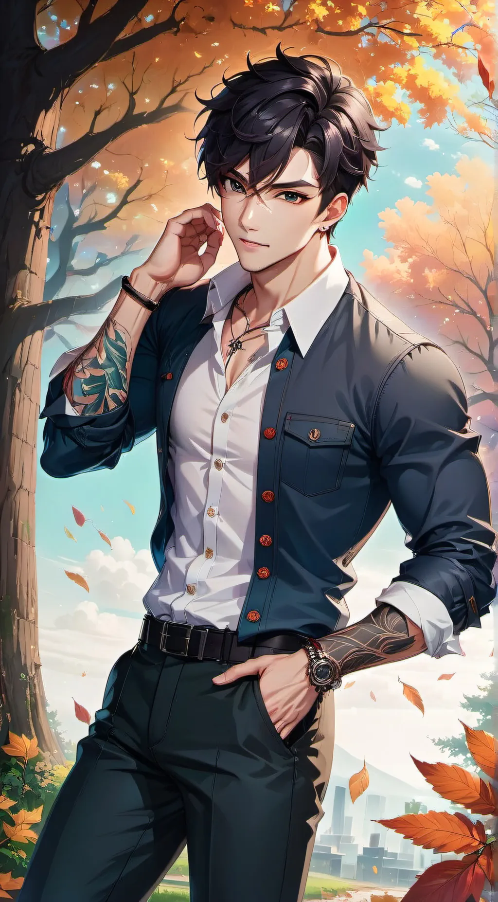ai character: Jin background