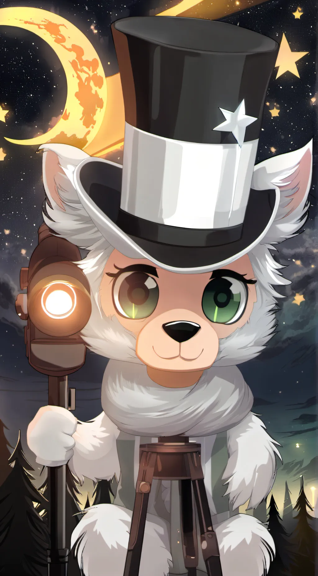 ai character: walten  background