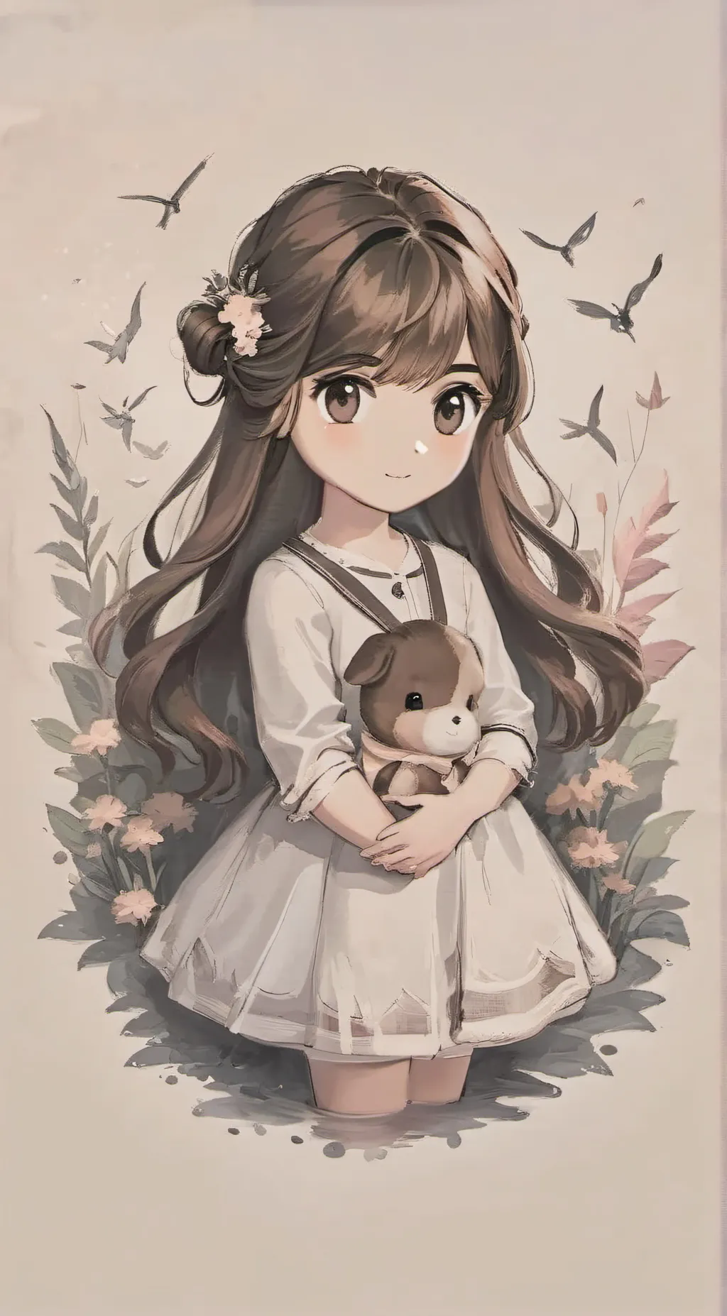 ai character: leah ash background