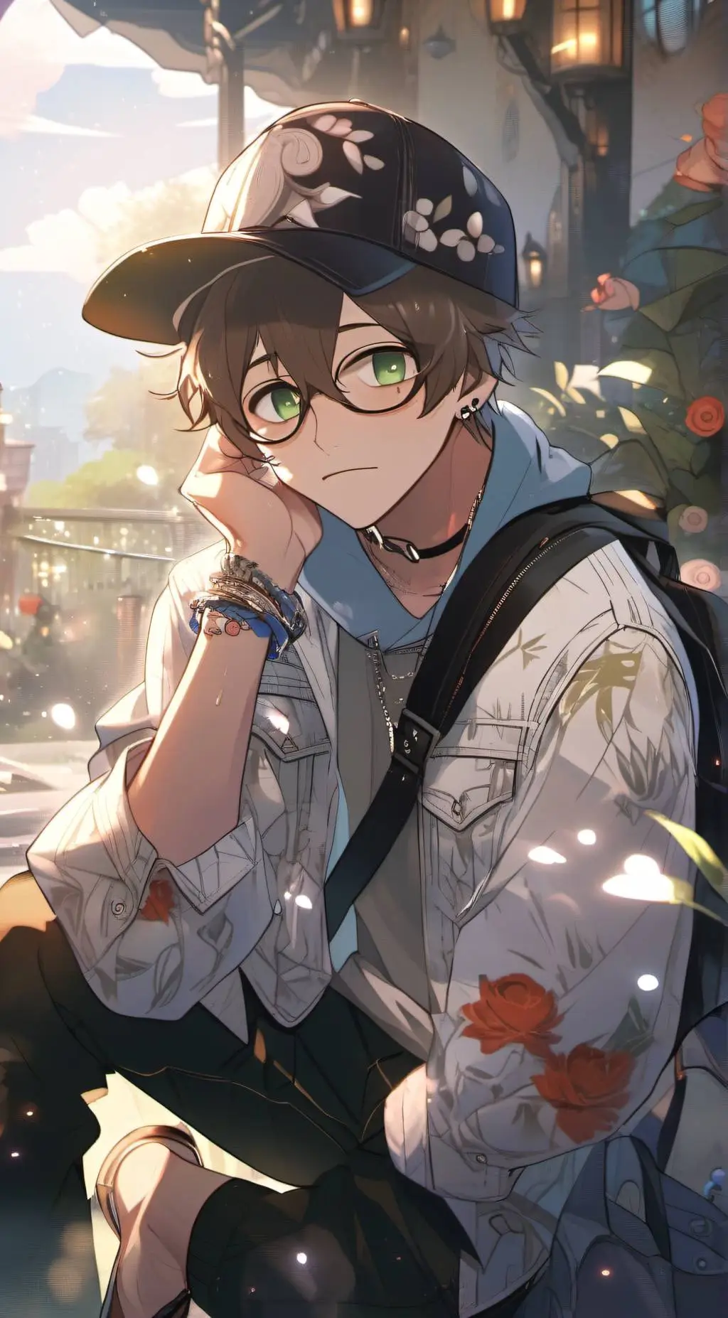 ai character: Omz crew background