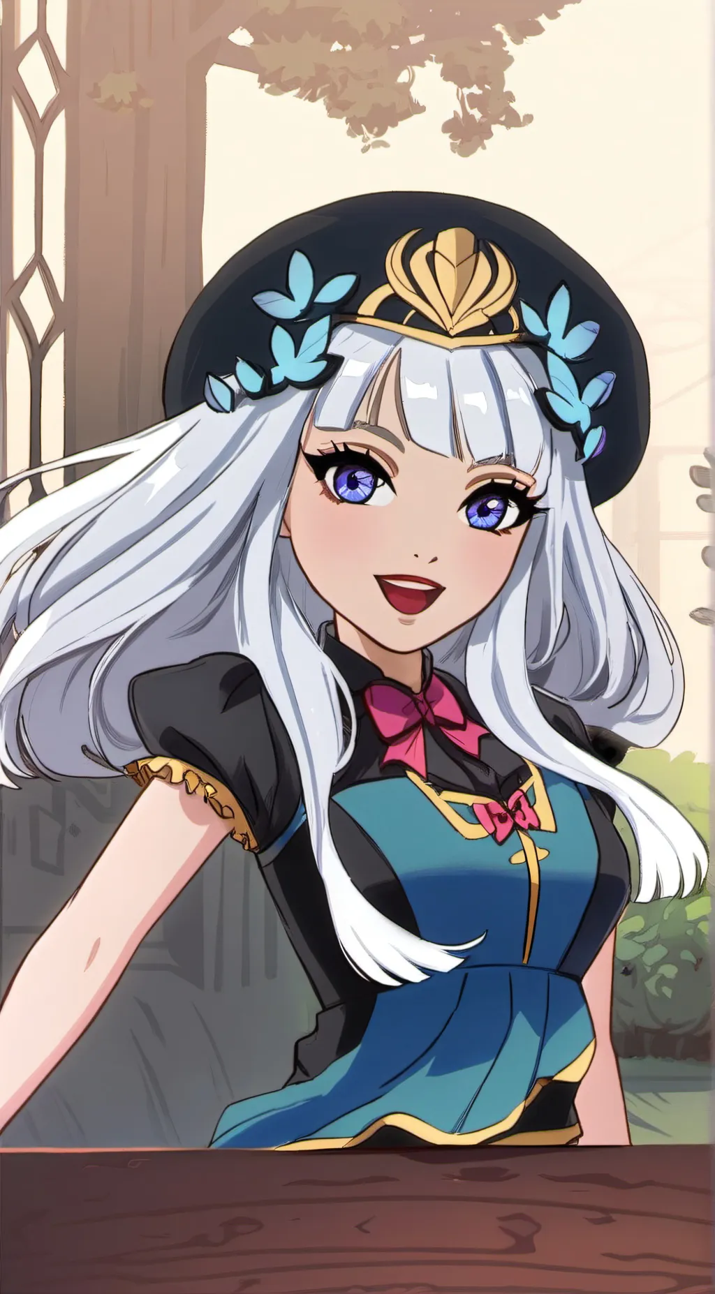 ai character: Melody Piper background