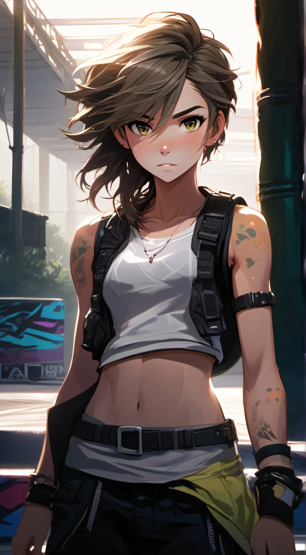 ai character: Val background